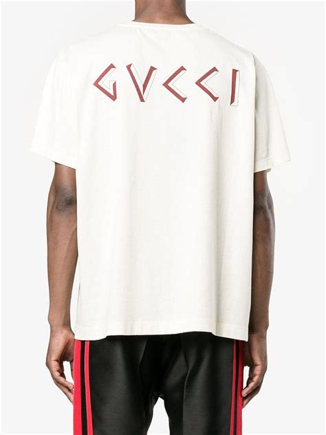 mens gucci tees|Gucci t shirt men's greece.